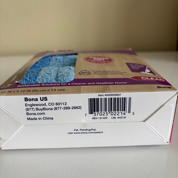 Bona Replacement Microfiber Cleaning Refill Pads For Swiffer WetJet Mop 3 Pcs - Picture 5 of 10